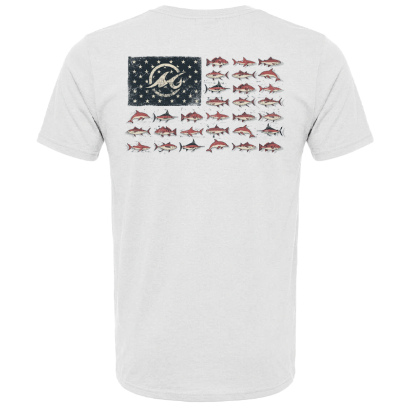 Men's SoWal Sun Jersey American Gulf School Short Sleeve