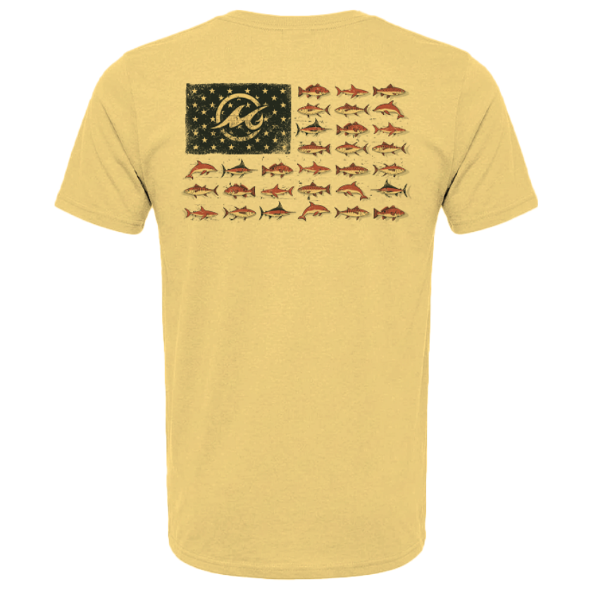 Men's SoWal Sun Jersey American Gulf School Short Sleeve