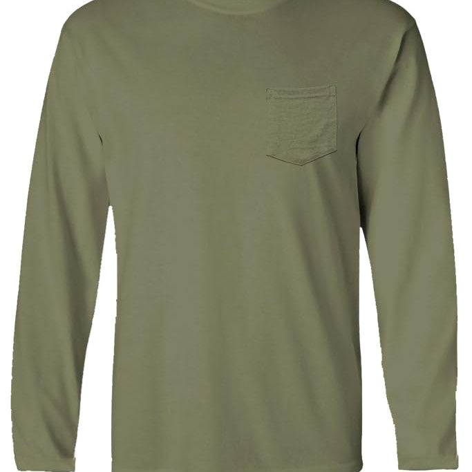 The Plain Pocket Crew LS