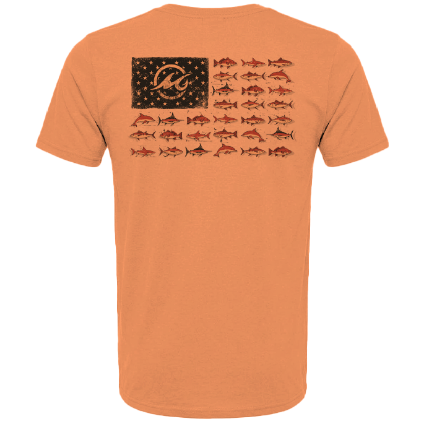 Men's SoWal Sun Jersey American Gulf School Short Sleeve