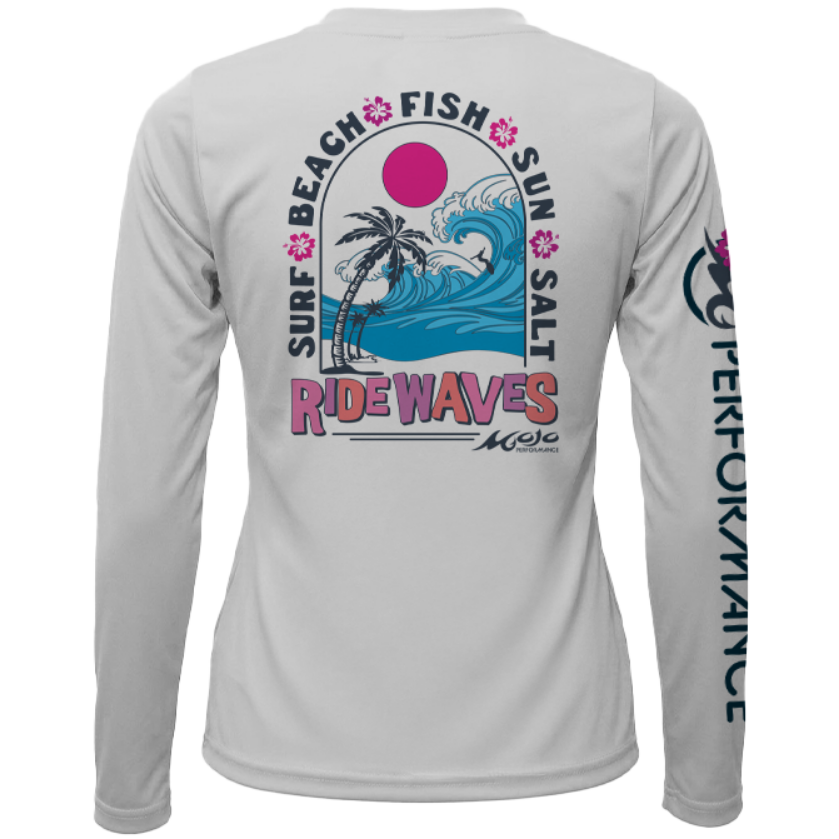 Women's SoWal Sun Jersey Ride Waves Long Sleeve