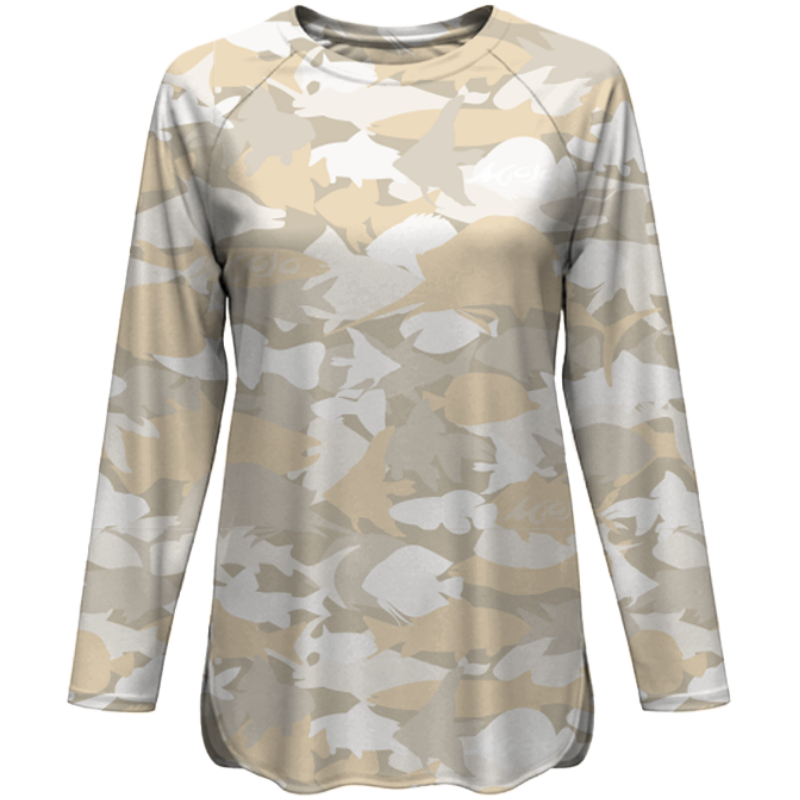 Gulf Camo Coastal Pearl Cover-Up