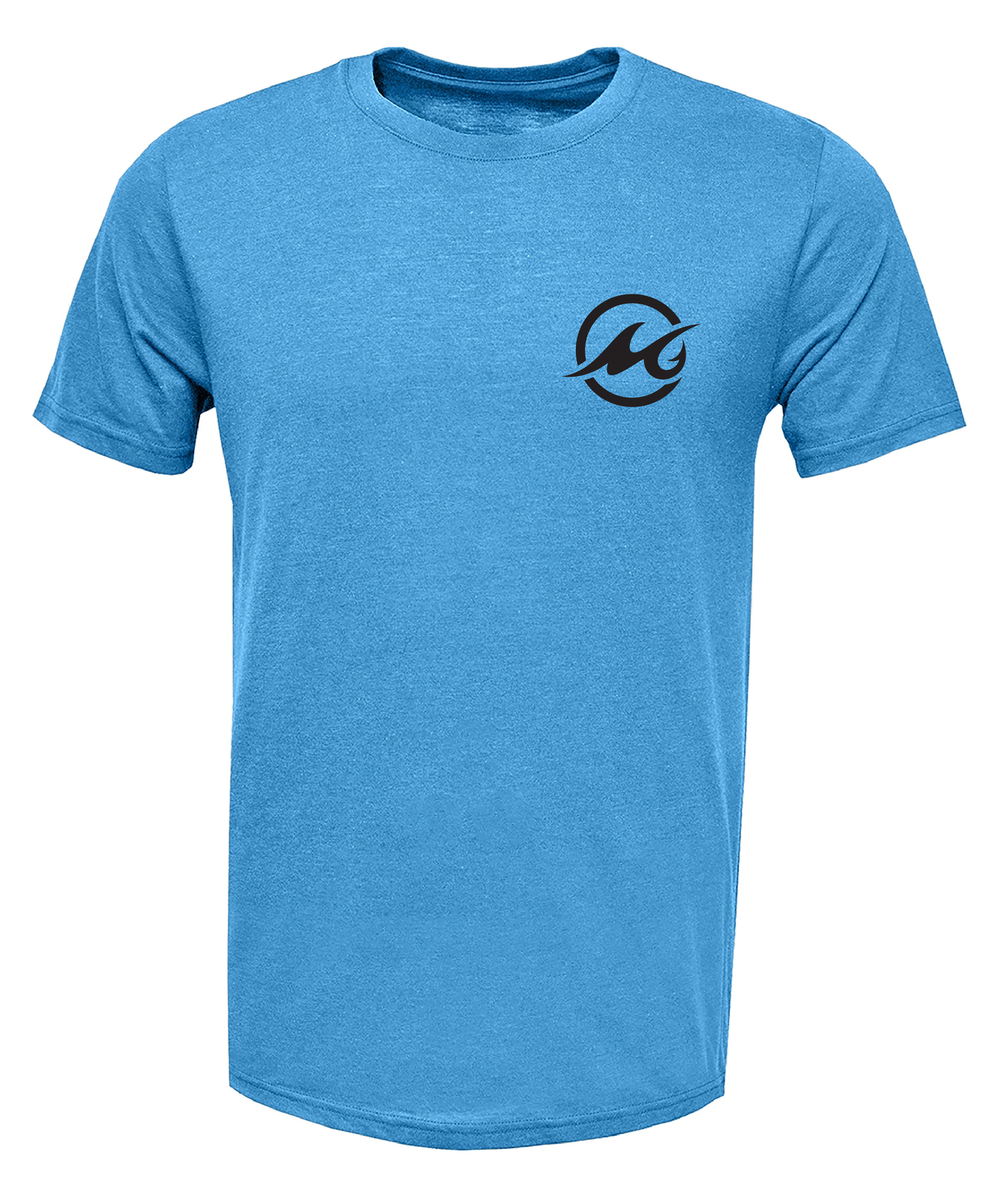 Coastal Edge Mens Tri-Blend Tee - Turtle Seal