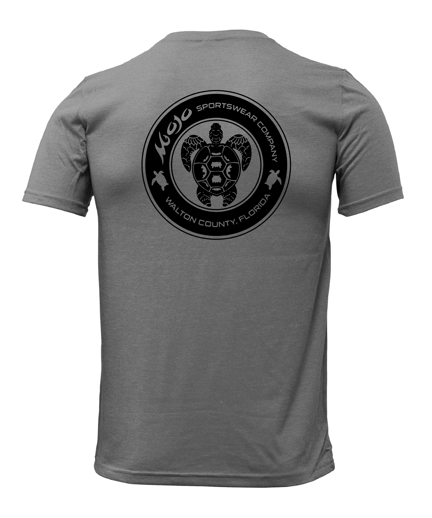 Coastal Edge Mens Tri-Blend Tee - Turtle Seal