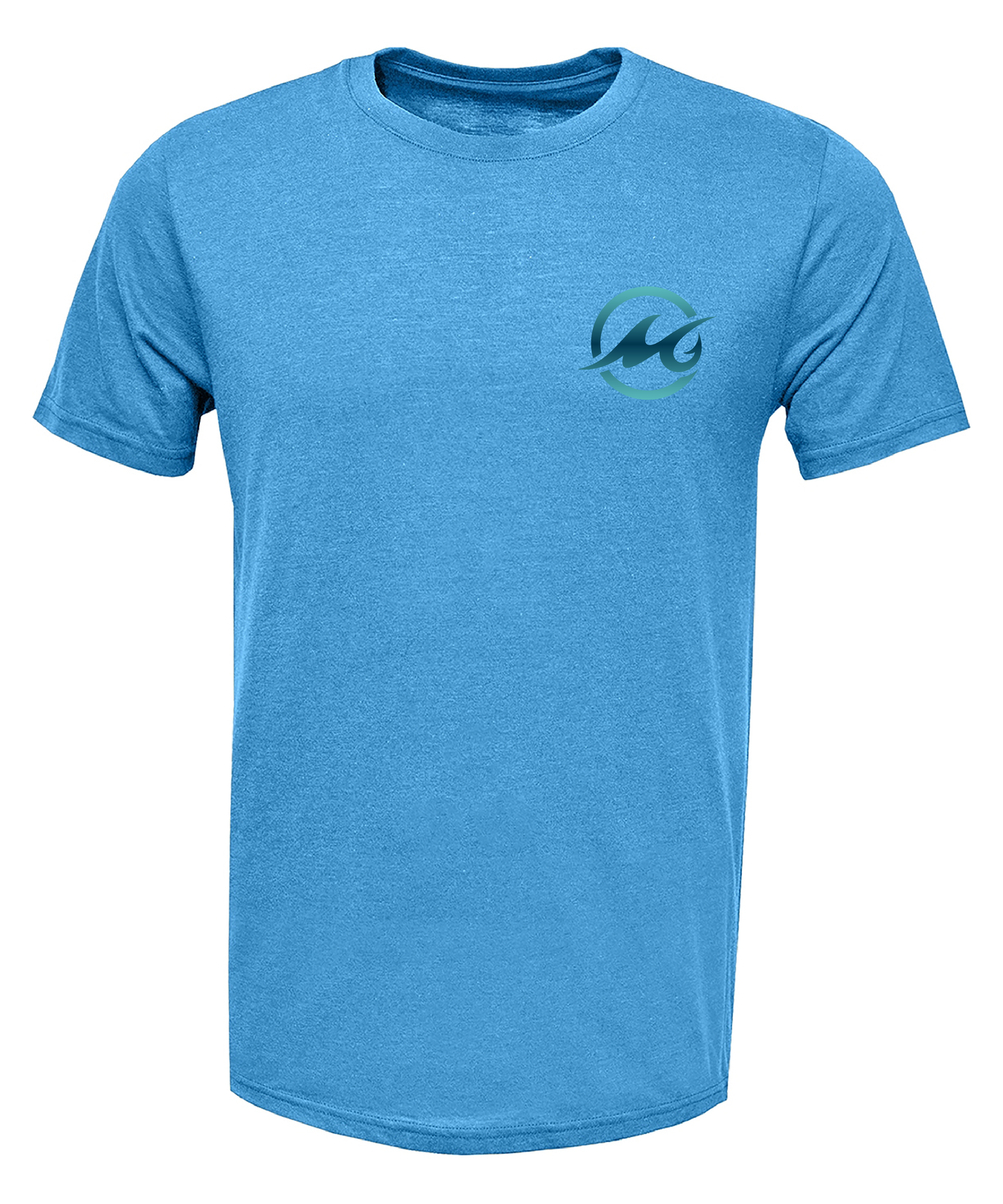 Coastal Edge Mens Tri-Blend Tee - Catamaran Boat