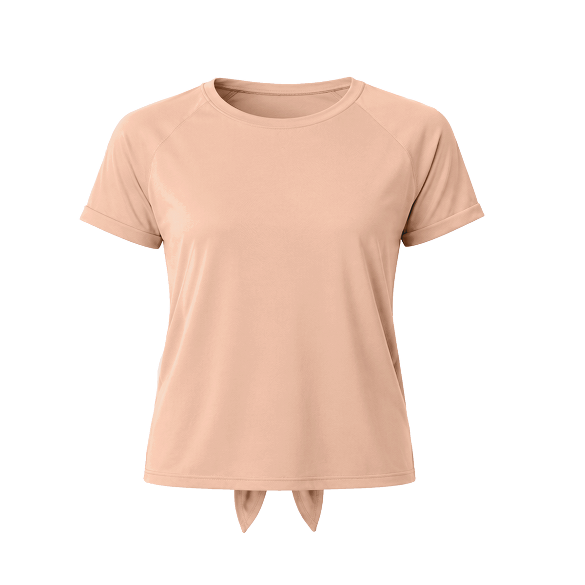 Marina Solid Tie Back Raglan Top