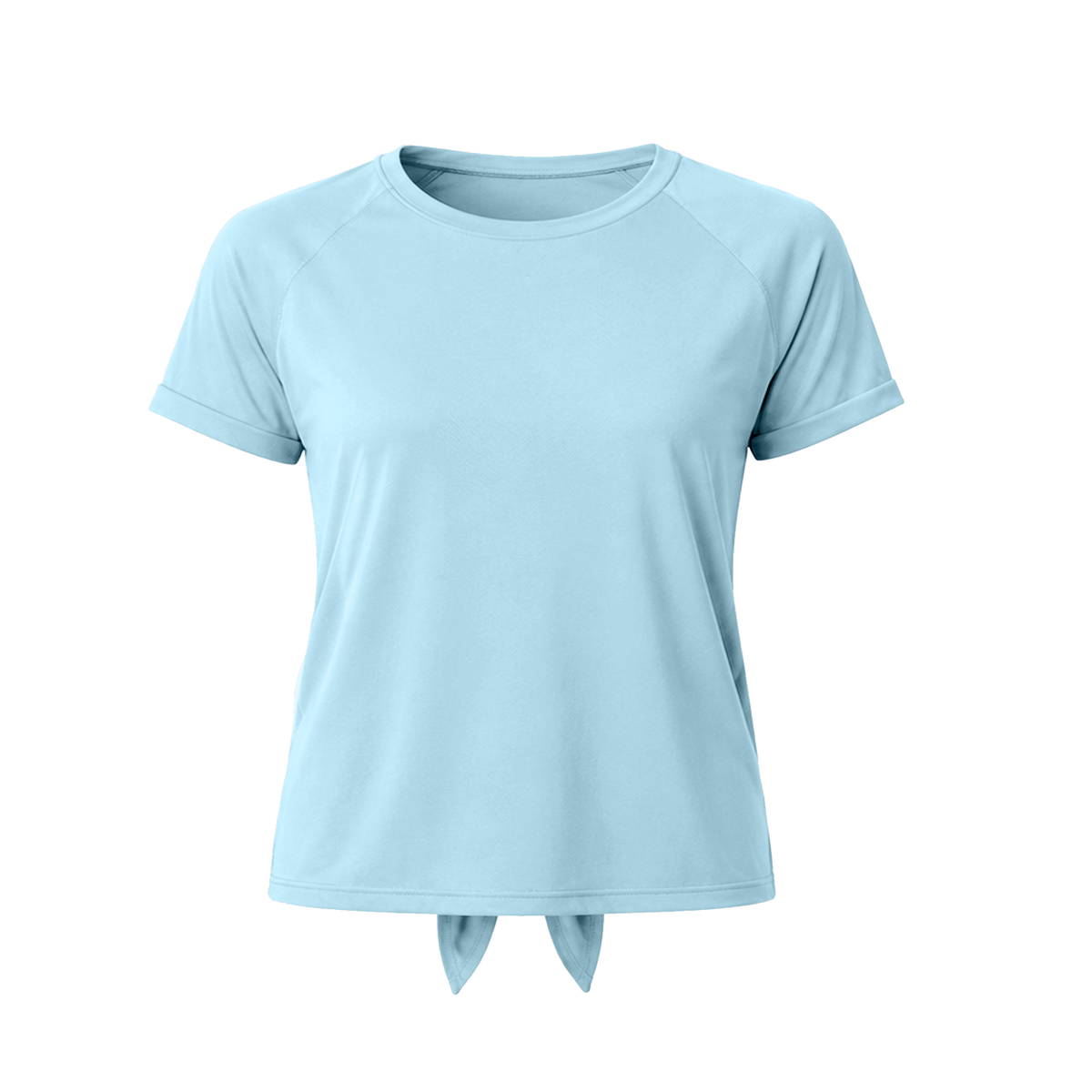 Marina Solid Tie Back Raglan Top