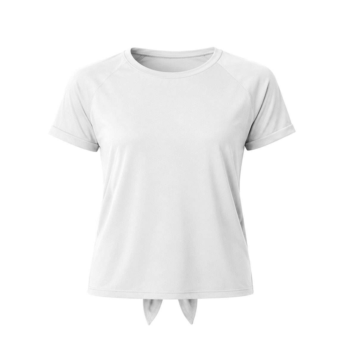 Marina Solid Tie Back Raglan Top