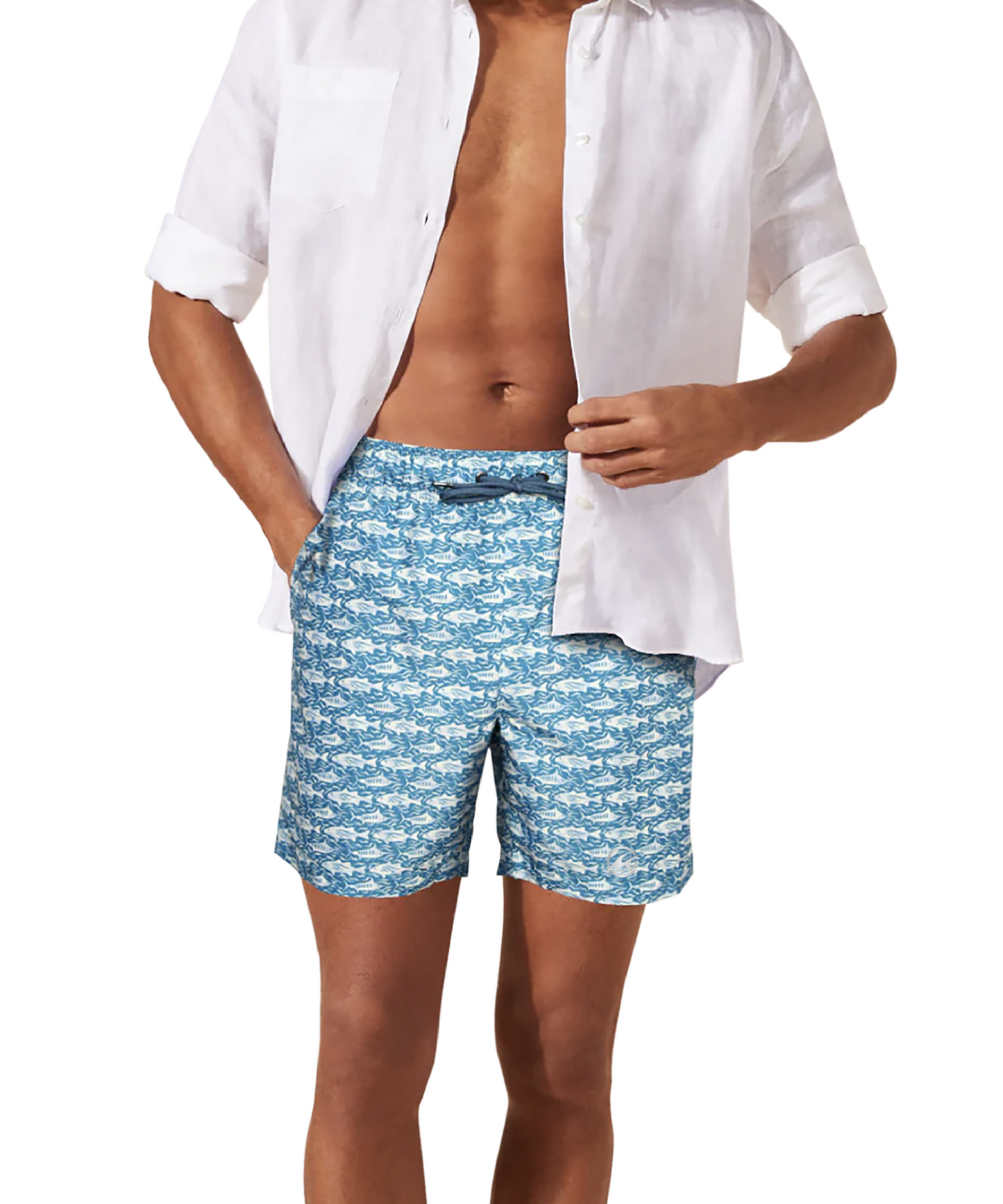 Island Drift Board Shorts Fish Outta Water