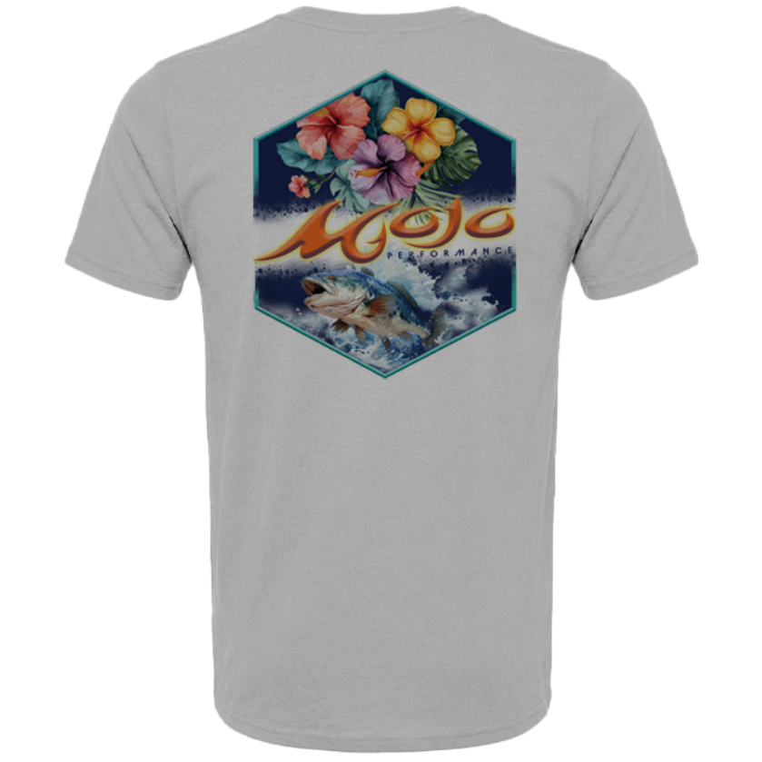 Men's SoWal Sun Jersey Mojo Hibiscus Short Sleeve