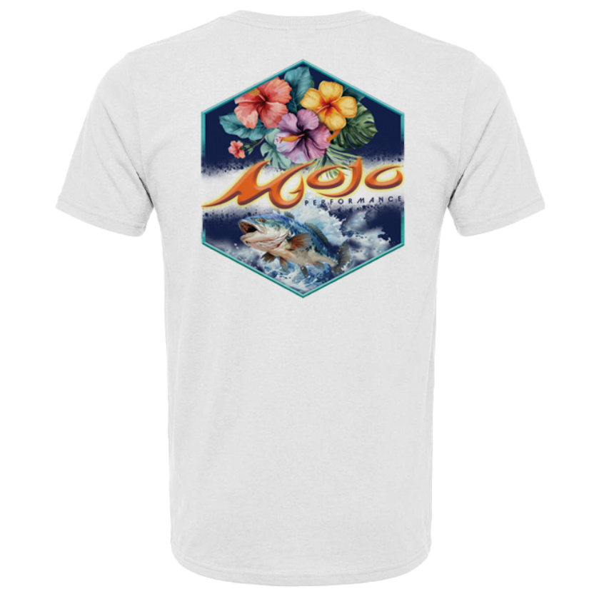 Men's SoWal Sun Jersey Mojo Hibiscus Short Sleeve