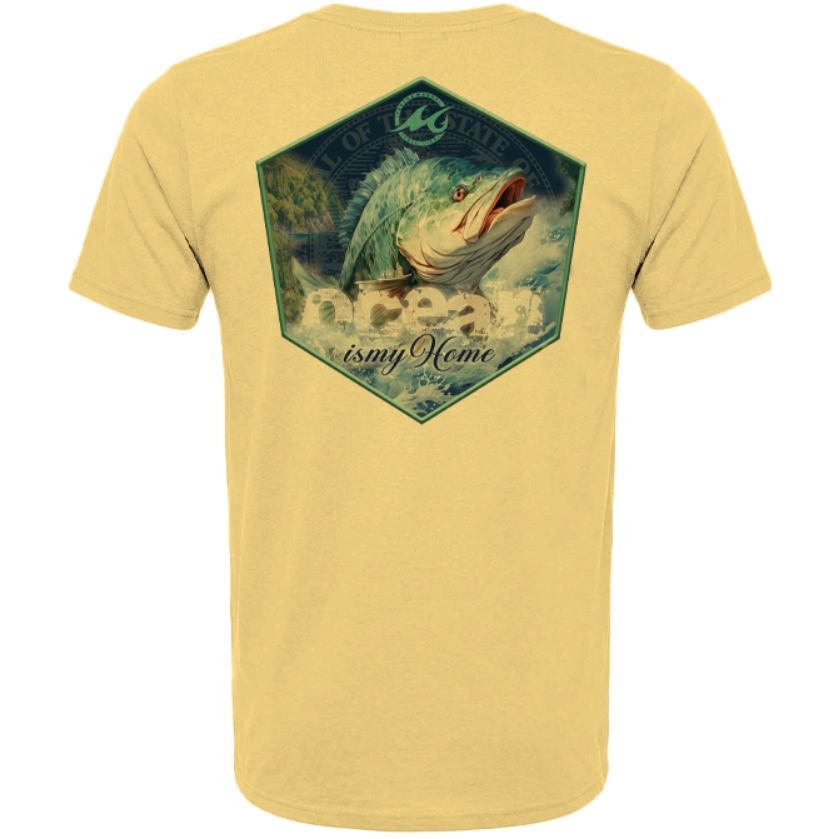Men's SoWal Sun Jersey Ocean Bass Short Sleeve