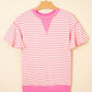 Sail-Away-Stripes Women's Ruffle Sleeve Top