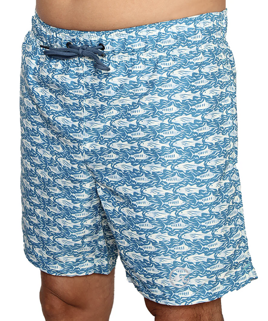 Island Drift Board Shorts Fish Outta Water